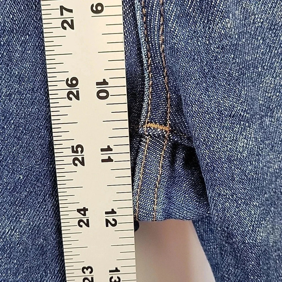 Madewell Jeans 10" High Rise Skinny Medium Wash Size 26 - Picture 10 of 16